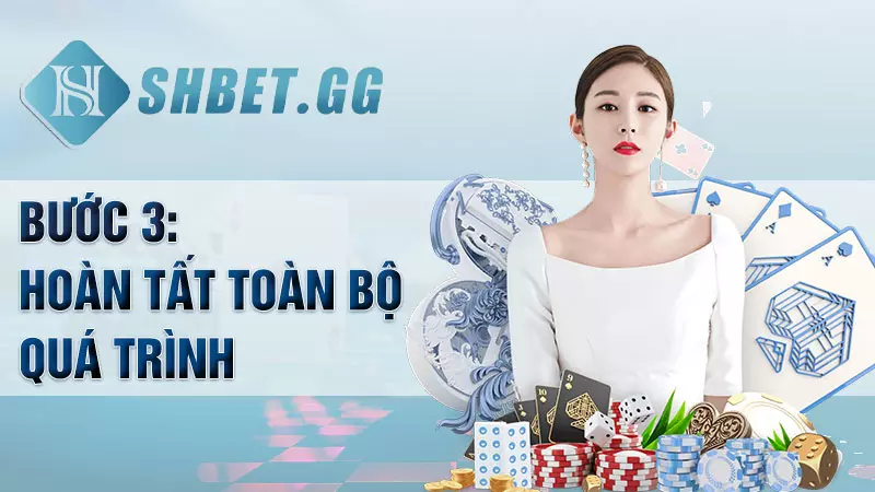 Bước 3: Hoàn tất toàn bộ quá trình