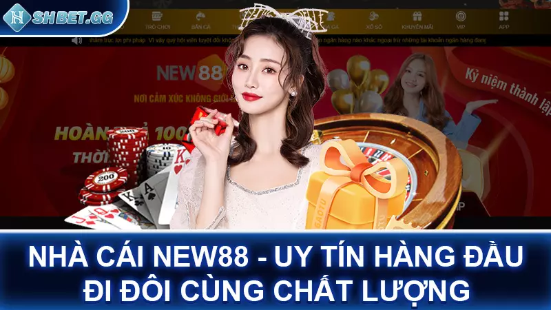 Nhà cái NEW88 - Uy tín hàng đầu đi đôi cùng chất lượng