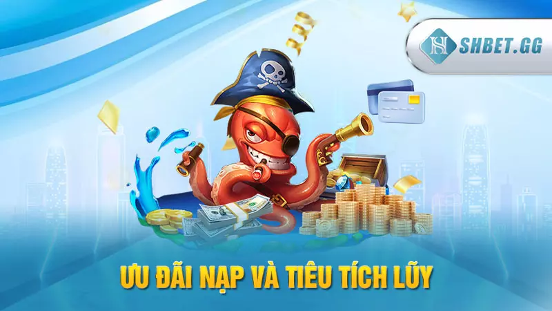 Ưu đãi nạp và tiêu tích lũy: