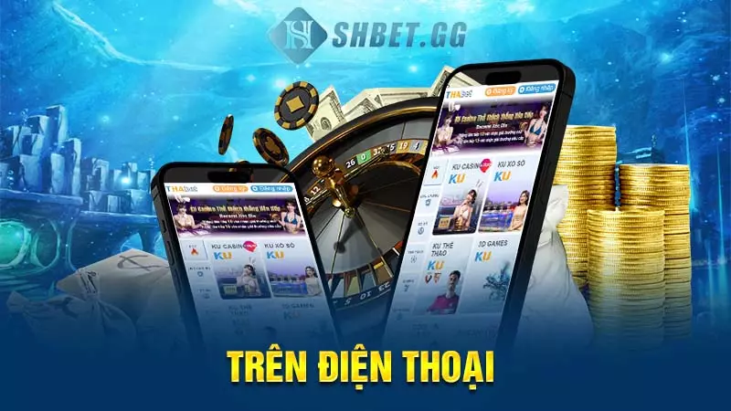 Trên điện thoại